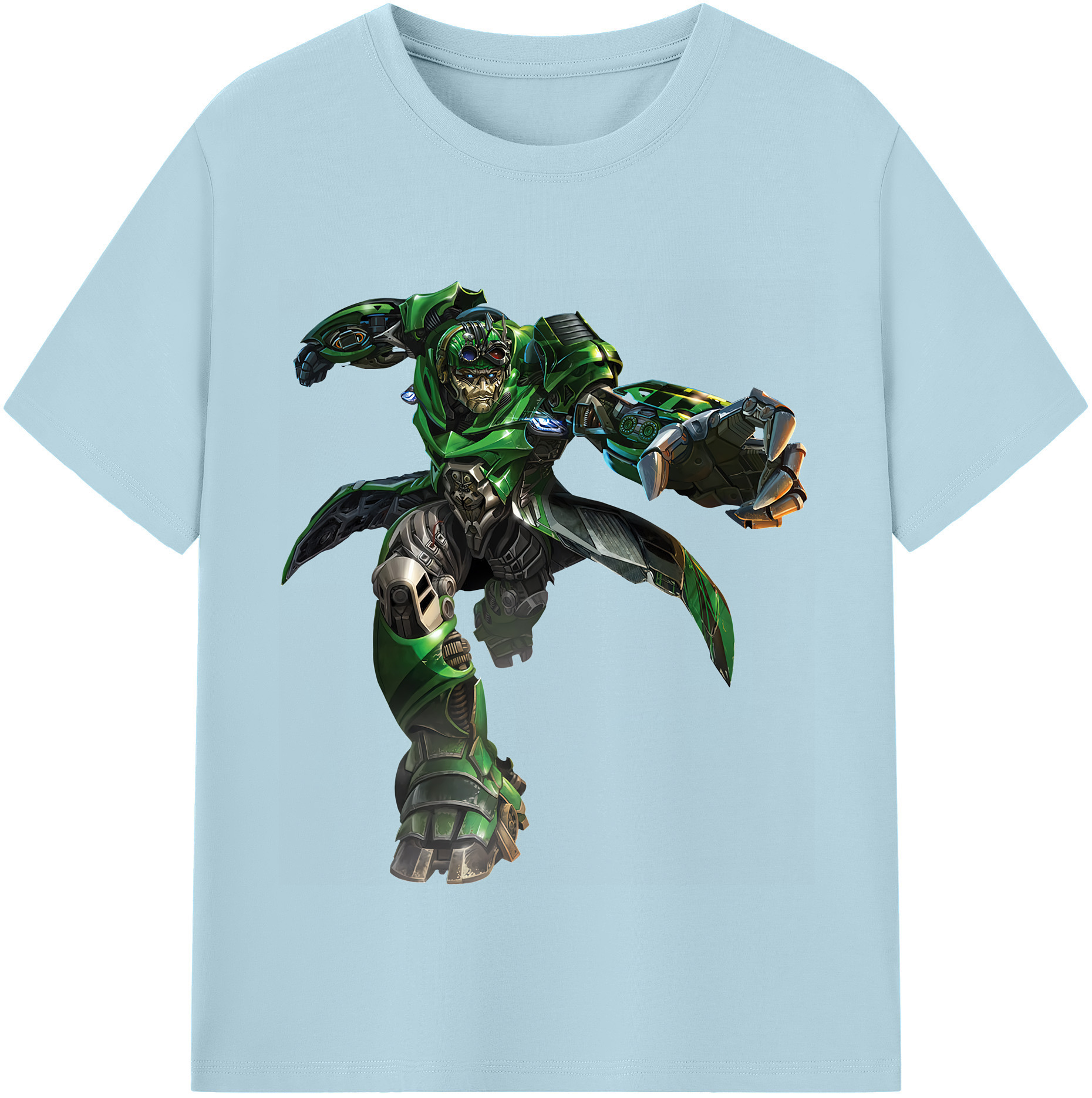 （画像用） Transformers トランスフォーマー 綿100％半袖Tシャツ（フロントプリント）